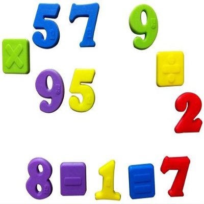 Educational, Fun, Braille Magnetic Numbers for The Blind, Visually Impaired, Sighted, for Home, Teachers, Students, Alphabet & Math Learning, and Gifts-by Blind in Mind, The Braille Superstore