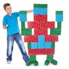 Cardboard Building Block, Exercise N Play 40pcs Extra-Thick Jumbo Giant Building Blocks in 3 Sizes for Kids view 3
