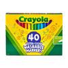 Crayola Ultra Clean Fine Line Washable Markers (40ct), Colored Markers for Kids, Fine Tip, Coloring Book Art Supplies, Gifts for Kids, Ages 3, 4, 5 view 4