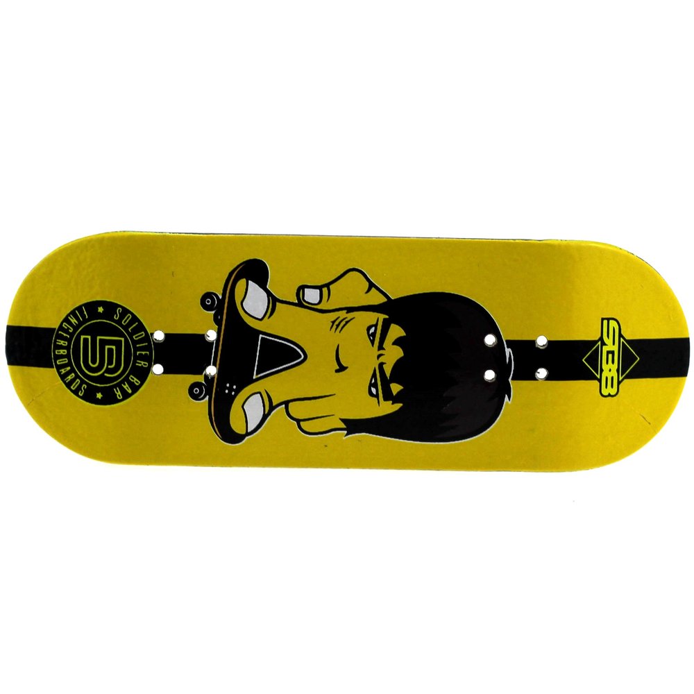SOLDIER BAR Fingerboards Complete Maple Wooden Fingerboards (Deck,Truck,Wheel Set) Bruce Lee