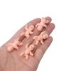 1.2" King Cake Babies 36Pcs Mini Plastic Babies for Baby Shower Ice Cube Game Party Favor Decorations King Cake Baby Plastic Baby(Latin) view 2
