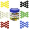 TOGETIC Super Value Depot Chinese Checkers Glass Marbles. Set of 72, 12 Each Color. Size 9/16 (14mm), with Practical Container. view 4