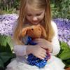 YOTTOY Madeline Collection |Genevieve The Dog Soft Stuffed Animal Plush Toy in Madeline Tote Bag view 4