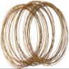 Forum Novelties Gold Bangles 50 Per Pack view 1