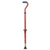Geospace Adjustable Walkaroo Steel Wee Balance Stilts for Kids - Indoor/Outdoor Play, Exercise, Steel Stilts for Kids- Up to 120 lbs, Height Adjustable Walking Stilts, Kids Stilts -RED view 3