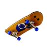 SOLDIER BAR Fingerboards Complete Colour Maple Handmade Wooden Fingerboards (Update Slivery King Trucks, Handmade Blue Wheels) Magic Cube view 1