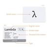 CARDDIA | Biblical Greek Alphabet Educational Flashcards | Includes Uppercase, Lowercase, Diacritic Marks and Punctuation view 3