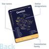 CARDDIA | The 88 Astronomical Constellations Educational Flashcards | Ideal for Astronomy Students and Educators view 3