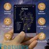 CARDDIA | The 88 Astronomical Constellations Educational Flashcards | Ideal for Astronomy Students and Educators view 4