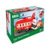 BRIO World 33886 - Cargo Helicopter - Premium Wooden Train Toy | Safe and Durable | Compatible with All Sets | Fun for Toddlers and Kids | Includes Figure and Accessories view 2