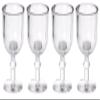 1:12 Scale 4 Pc Clear Empty Stemware Set #Fa40319 view 1