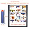 AMOSTING Nerf Bullets Refill Darts 1000PCS Bulk Bullets Pack for Nerf N-Strike Elite 2.0 Series  Compatible with All Elite Blasters Blue view 3