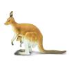 Safari Ltd. Kangaroo with Joey - Hand-Painted, Lifelike 4.75" Model Figure - Educational Toy for Boys, Girls & Kids Ages 3+ view 2