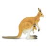 Safari Ltd. Kangaroo with Joey - Hand-Painted, Lifelike 4.75" Model Figure - Educational Toy for Boys, Girls & Kids Ages 3+ view 3