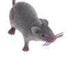 BecauseOf Prank Trick Toys, Mouse Lifelike Rubber Gag (Gray) view 4