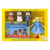 The Puppet Company - Traditional Story Sets - Goldilocks & The Three Bears Finger Puppet Set [Toy] view 1