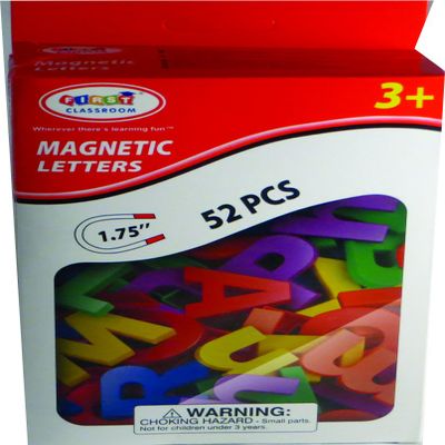 First Classroom 1.75" Magnetic Letters Playset (52-Piece)