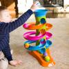 Fat Brain Toys RollAgain Tower, Cause-and-Effect Ball Run for Toddlers and Kids, Ball Drop Toy view 4