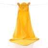 Baby Hooded Toddler Towel with Bear Ear- Soft and Thick 100% Cotton Bath Set for Kids Girls Boys Infant ad Toddler, Good Choice (Yellow) view 2