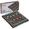 Yellow Mountain Imports Chinese Chess (Xiangqi) Magnetic Travel Board Game Set (12.8-Inch) with Jade-Colored Playing Pieces view 1