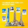 3D Puzzles for Kids Ages 8-10 Arts Crafts for Kids Ages 8-12 New York Cityline 3D Architecture Crafts for Girls Ages 8-12, Toys Gifts for 8 Year Old Girls Gifts for 10 Year Old Girl Building Model view 3