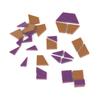 EAI Education Fraction Pattern Blocks: Plastic - Set of 900 view 1