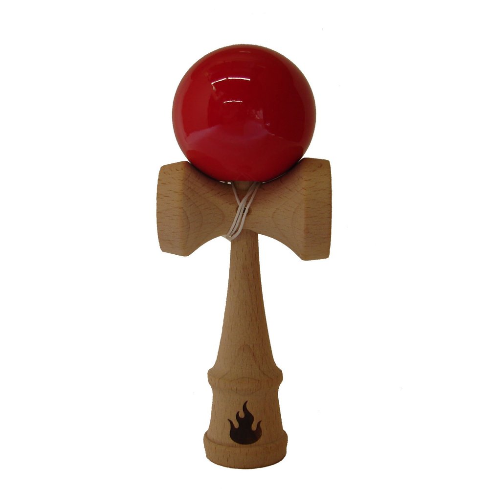 Jumbo Kendama Glossy Kendama, Red