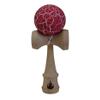 White/Red Crackle Kendama view 1