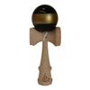 Black/Gold Stripe Kendama view 1