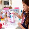 Barbie Playset with 20+ Accessories, Emergency Vehicle Transforms into 2+ Foot Hospital with Lights and Sounds, Care Clinic view 2
