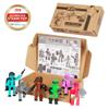 Zing Stikbot Off The Grid Pack - Set of 6 Poseable Action Figures with Weapons and Accessories, Includes Striker, Clint, Pixel, Raptus, Shift and Regalius, Stop Motion Animation, for Ages 4 and Up view 2