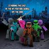 Zing Stikbot Off The Grid Pack - Set of 6 Poseable Action Figures with Weapons and Accessories, Includes Striker, Clint, Pixel, Raptus, Shift and Regalius, Stop Motion Animation, for Ages 4 and Up view 3