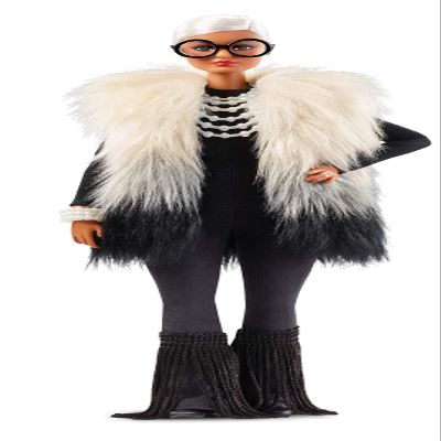 Barbie Collector Styled by Iris Apfel Doll with Multi-Hued Vest and Accessories