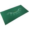 Blackjack Table Top Felt Layout - 36" x 72" Rectangle Las Vegas Style Green Casino Poker Table Cover Mat, Great for Poker Game Night Events Theme Party Fundraisers & Gatherings view 2