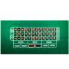 Roulette Table Top Felt Layout - 36" x 72" Rectangle Las Vegas Style Green Casino Poker Table Cover Mat, Great for Poker Game Night Events Theme Party Fundraisers & Gatherings view 1