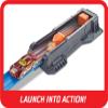 Hot Wheels Track Set and Toy Car, Large-Scale Motorized Track with 3 Corkscrew Loops, 3 Crash Zones and Toy Storage (Amazon Exclusive) view 3