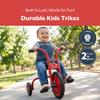 Angeles ClassicRider Kids Tricycle, Toddler Tricycle with Solid Airless Rubber Tires, Kids Bike for Preschools and Daycare, Ages 2+, 13.5" Tall Seat view 4