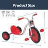 Angeles Kids Tricycle, Toddler Tricycle with Solid Airless Rubber Tires, Kids Bike for Preschools and Daycare, Ages 4+, SilverRider 5.5" Tall Seat view 3