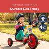 Angeles Kids Tricycle, Toddler Tricycle with Solid Airless Rubber Tires, Kids Bike for Preschools and Daycare, Ages 4+, SilverRider 5.5" Tall Seat view 4