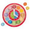 Bigjigs Toys Wooden Teaching Clock - Tell The Time view 2
