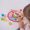 Bigjigs Toys Wooden Teaching Clock - Tell The Time view 3