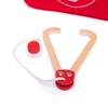 Bigjigs Toys Doctors Set for Kids - 10 Piece Wooden Doctors Set with Kids Stethoscope, Thermometer, Medicine & More in Colourful Doctors Case - Ideal for Pretend Play & Role Play view 4