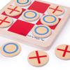 Bigjigs Toys, Wooden Noughts and Crosses Game, Tic Tac Toe, Board Travel Games, Pocket Money Toys view 2
