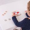 Bigjigs Toys, Wooden Noughts and Crosses Game, Tic Tac Toe, Board Travel Games, Pocket Money Toys view 3