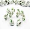 10 Green Paint Ceramic Tea Coffee Mug Cup Dollhouse Miniature Supply 1:6 13226 view 3