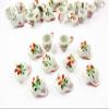 10 Red Orchid Flower Paint Ceramic Tea Coffee Mug Cup Dollhouse Miniatures 1:6 13227 view 1