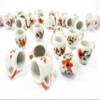 10 Orange Flower Paint Ceramic Tea Coffee Mug Cup Dollhouse Miniatures 13219 view 2