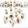 10 Orange Flower Paint Ceramic Tea Coffee Mug Cup Dollhouse Miniatures 13219 view 3