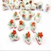 10 Red Flower Hand Paint Ceramic Tea Coffee Mug Cup Dollhouse Miniature 13220 view 1