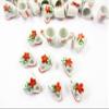 10 Red Flower Hand Paint Ceramic Tea Coffee Mug Cup Dollhouse Miniature 13220 view 4
